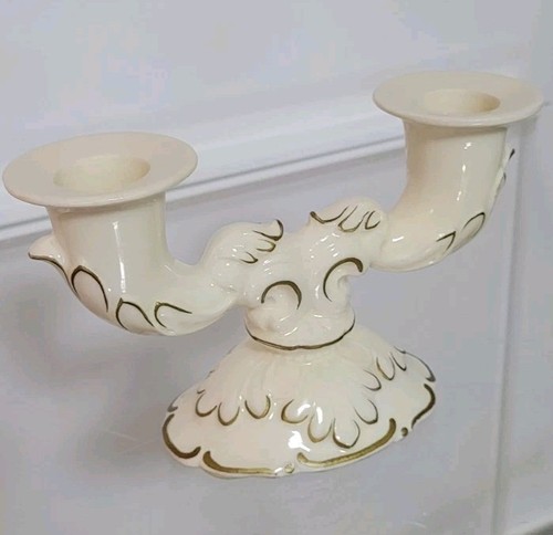 Keramik kerzenhalter beige - kerzenhalter,