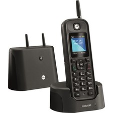 Motorola O201 DECT Schnurloses Telefon analog  Freisprechen, Outdoor, wasserd...