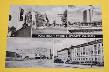 AK Wilhelm-Pieck-Stadt Guben / Schule - Chemiekombinat 1980