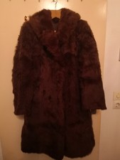 Damen Pelzmantel in Braun