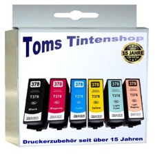 6 Patronen für Epson 378 XL