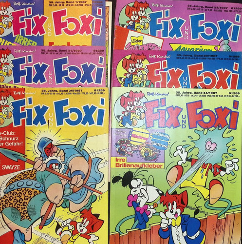 Fix und foxi hefte 1987 - -,