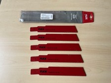 FLEX Sägeblätter für Rohrsäge 5 Stück  Art. 251.620 für Metallrohre bis 4"