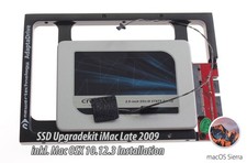 500 GB SSD Upgradekit iMac 21.5" A1311 / iMac 27" A1312 Late 2009  OSX 10.12.6