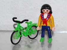 Playmobil Frau Fahrrad