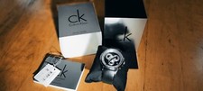CALVIN KLEIN Herren Uhr Chronograph K2A27102 43mm