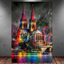 LEINWAND BILDER XXL ABSTRAKT