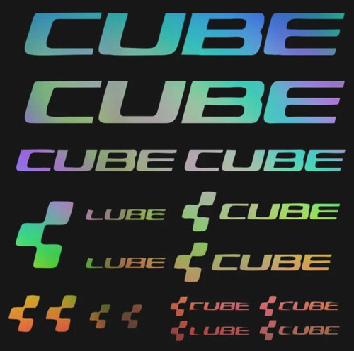Cube aufkleberset 17 - aufkleberset,