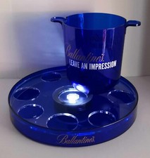 Ballantines Konferenz Boy mit Flaschen/Eiskühler, "Leave an Impression", LED,Neu