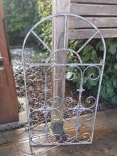 ShabbyChic Dekofenster Gartendeko Vintage Fenster Rahmen Metall Deko Dekoelement
