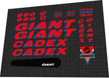 1989 GIANT CADEX 980C  DECAL SET