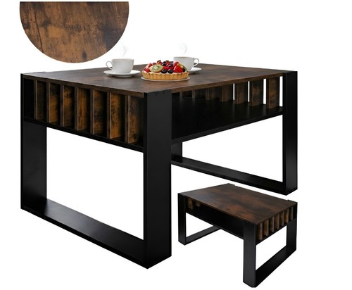 Loft couchtisch 70x58cm eiche - loft,