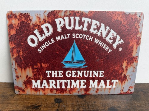 Blechschild old pulteney - blechschild,