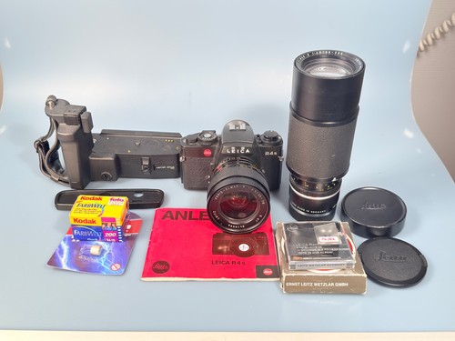 Leica r4s konvolut mit - leica, motor