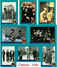 BEATLES Completes 8 a & b Card Set - Classic Hits - Trading Cards Neu