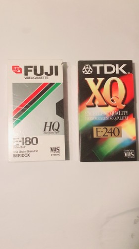 Vhs leerkassetten stück neu - vhs, 2