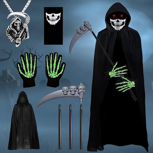 Halloween sensenmann kostüm - halloween,