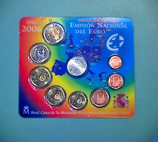 Offizieller Euro KMS Spanien 2006 + Silbermedaille  20 J. EU  Blister -3,88 Euro