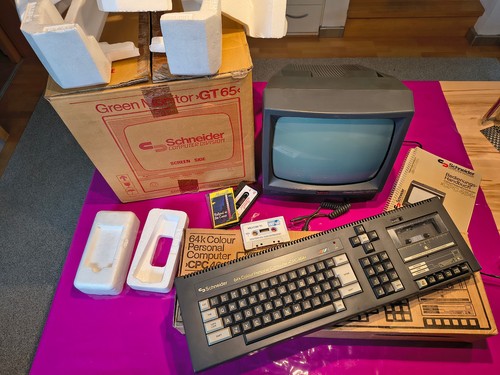 Rare schneider cpc 464 - cpc,