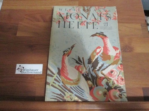 Westermanns monatshefte - monatshefte,, /