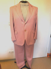 Luxuriöser rosafarbener Herrenanzug von Abachi aus 100% Baumwolle - kühner und e