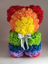 Rosenbär Bär Regenbogen aus