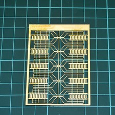 Schrägleiter Geätzte Treppen Zubehör Für 1/200 Schlachtschiff RC Boot Modell ZSD