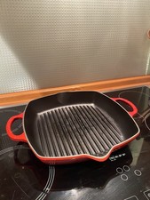 Le Creuset / Grillpfanne / rot