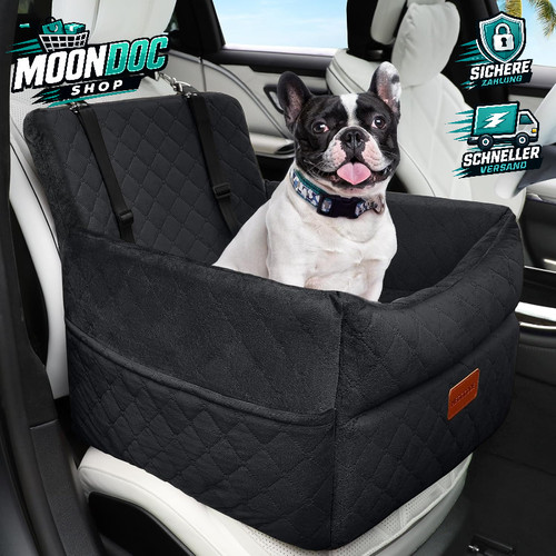 Hundeautositz waschbar mit - hundeautositz,