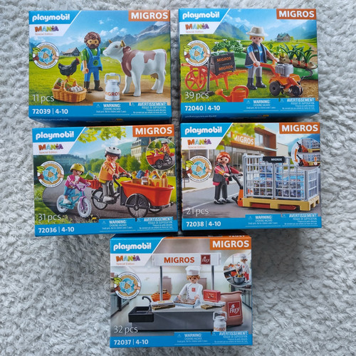 Playmobil migros 72036 72037 - playmobil,