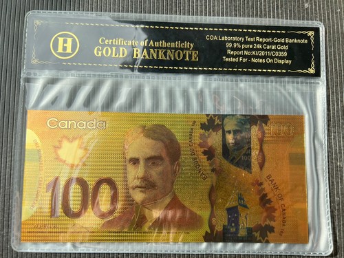 100 dollar kanada gold - 100,