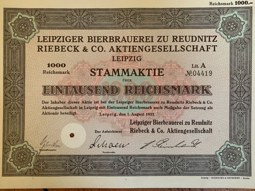 Leipziger bierbrauerei - bierbrauerei, zu