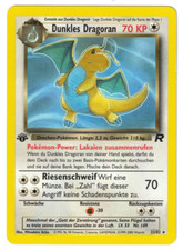 Dunkles Dragoran (TR 22) – 1. Edition Pokémon – TR – Vintage – Deutsch