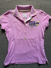 Sansibar Sylt Damen Poloshirt Polo - Größe S - rosa - TOP