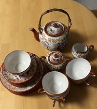 altes Teeservice  Asiatisch