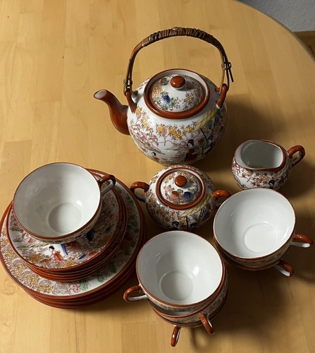 Altes teeservice asiatisch - teeservice,