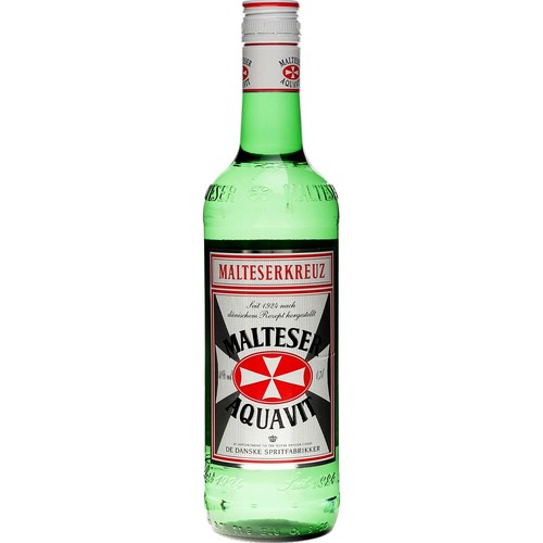 Malteserkreuz aquavit mit 7 - malteserkreuz, 0,7