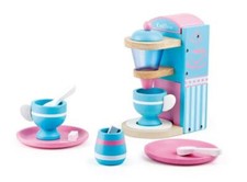 Kaffeemaschine aus Holz, inkl