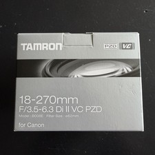 Tamron 18-270mm Lens F/3.5-6.3