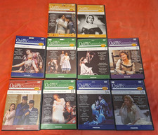 Die Opernsammlung DeAgostini - mit  Weihnachtsedition - 10 DVDs - Sehr gut!