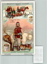 39788942 - Liebigs Fleisch-Extract Pelzjaeger Luchs Baer Opossum Pelz-Rohstoffe