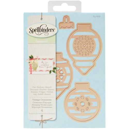 Spellbinders vintage ornamens - vintage,