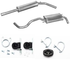 VW Polo 6N Auspuff Komplett ab