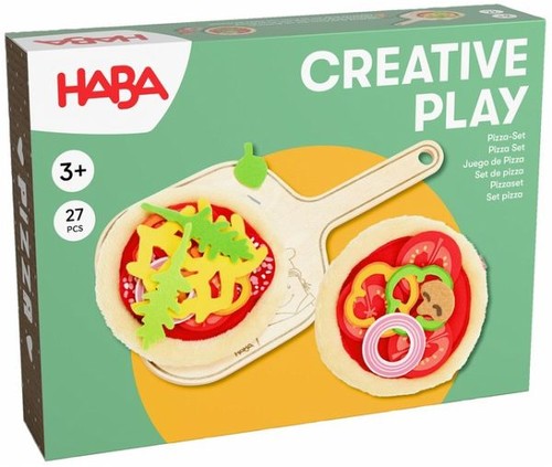 Haba creative play pizza set - haba,