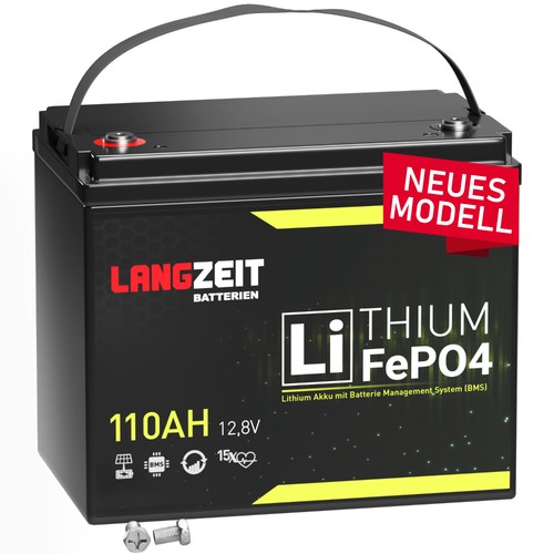 Lithium batterie 12v - 12v, 110ah