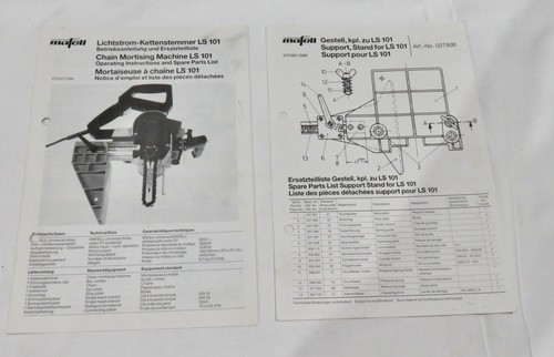 Original betriebsanl für - original, betriebsanl.