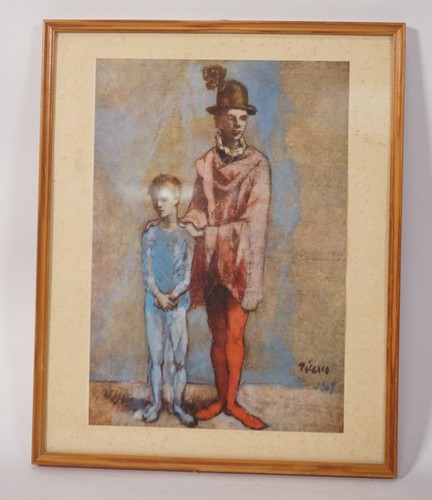 Vintage kunstdruck pablo - vintage,