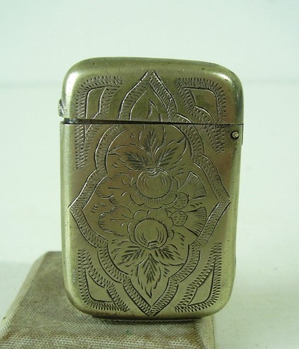 Antikes streichholz etui - streichholz, um
