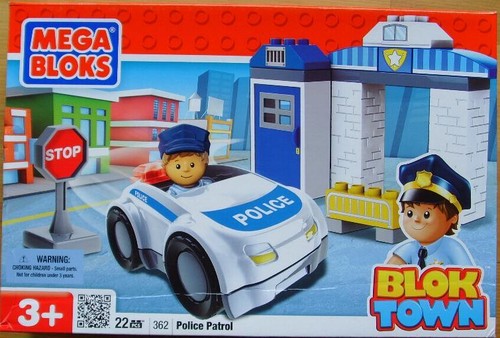 Mega bloks polizei - bloks, steine