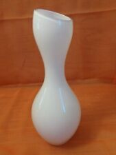 Glas Vase Home Designe Hollywood  weiß 25 cm von Rosenthal 